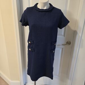 Jackie Tweed Mod Dress Size Medium